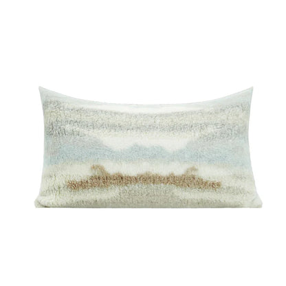 DecorBites™ Galaxy Inspired Jupiter Nebula Square Cushion Covers in Coffee Blue Gradient
