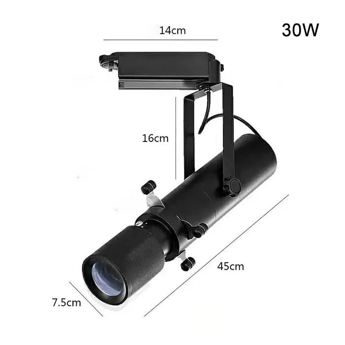 Decorbites™ dimmbare LED-Schienenleuchte: 20W/30W Strahler für Museum, Kunstgalerie und Ausstellung