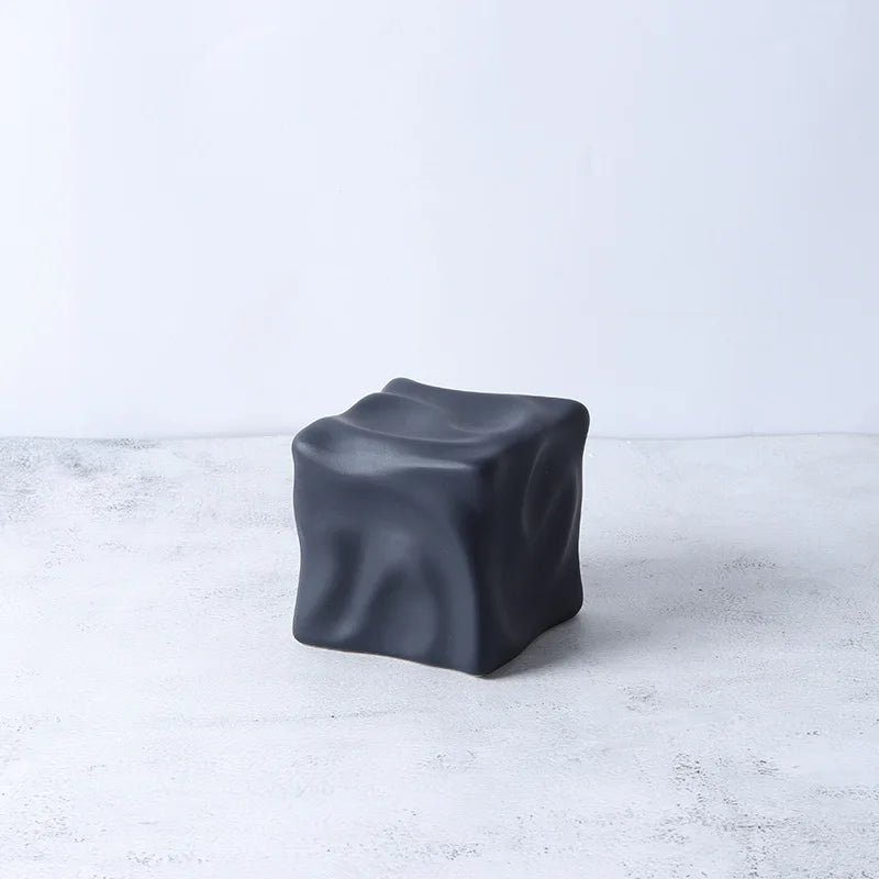 Gold Irregular Fold Figurine