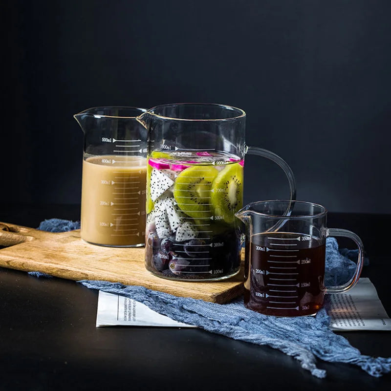 Decorbites™ hitzebeständiger Glasbecher mit verdickter Skala - 2022