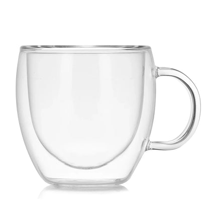 Decorbites™ Set aus doppelwandigen Gläsern - Becherhalter für Whiskey Wein Wodka Bier Champagner Milchtee Becher