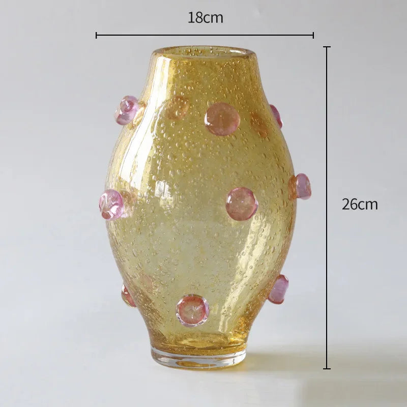 Decorbites™ Kreative Blasen-Glasvase Hydroponik Schreibtisch-Dekoration Künstliche Blumen Raumdekoration