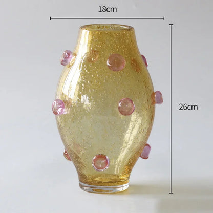 Decorbites™ Kreative Blasen-Glasvase Hydroponik Schreibtisch-Dekoration Künstliche Blumen Raumdekoration