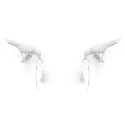Decorbites™ Designer Vogel Wandlampe Moderne Harz Weiß Schwarz LED Licht Schlafzimmer Wohnzimmer