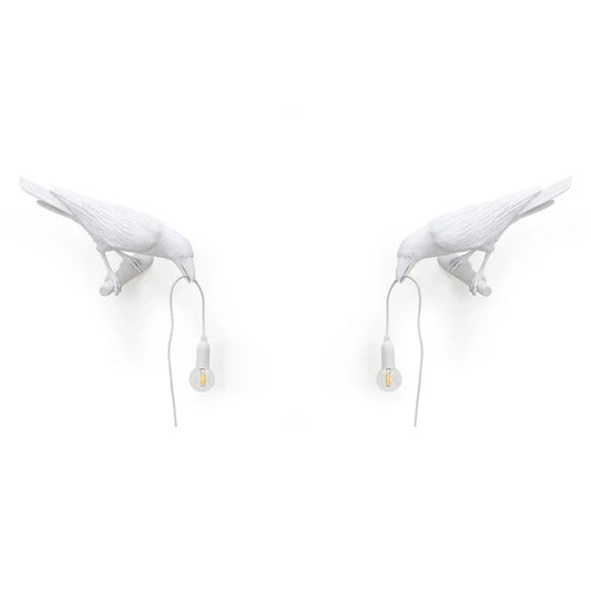 Decorbites™ Designer Vogel Wandlampe Moderne Harz Weiß Schwarz LED Licht Schlafzimmer Wohnzimmer