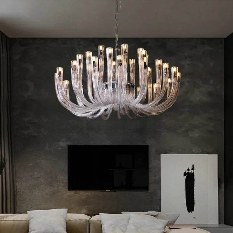 Decorbites™ Glasleuchter LED-Hängeleuchte für Wohnzimmer Schlafzimmer Esszimmer - Kollektion 2024.