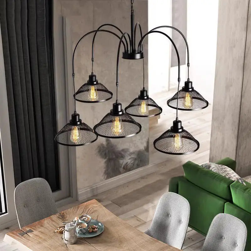 Decorbites™ Industrielle Hängelampe für Wohnzimmer Esszimmer Bar Café Loft Retro Kronleuchter