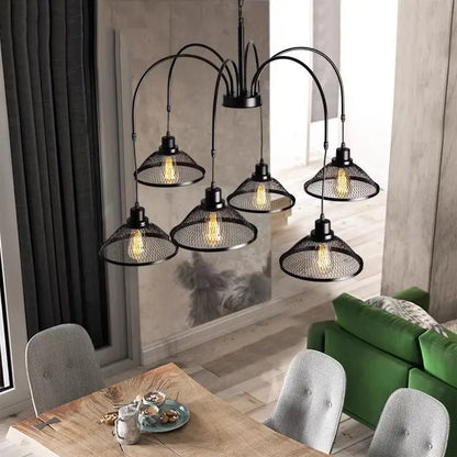 Decorbites™ Industrielle Hängelampe für Wohnzimmer Esszimmer Bar Café Loft Retro Kronleuchter