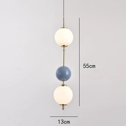 DecorBites™ Glass Ball LED Pendant Light for Living Dining Bedroom