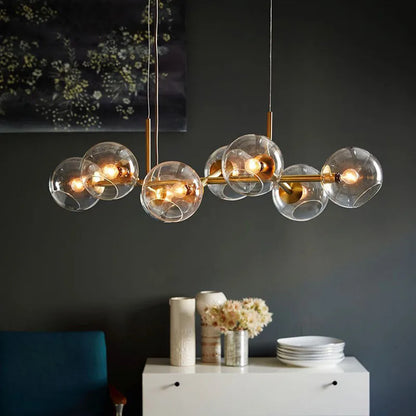 Decorbites™ Glas-Kugelleuchter für Esszimmer, Wohnzimmer und Küche