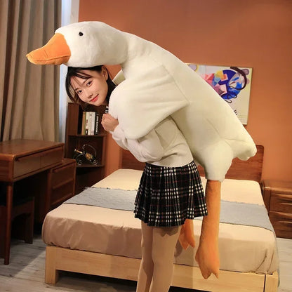 DecorBites™ Goose Sleep Body Pillow Doll for Bedroom, Girlfriend, Festival Gift