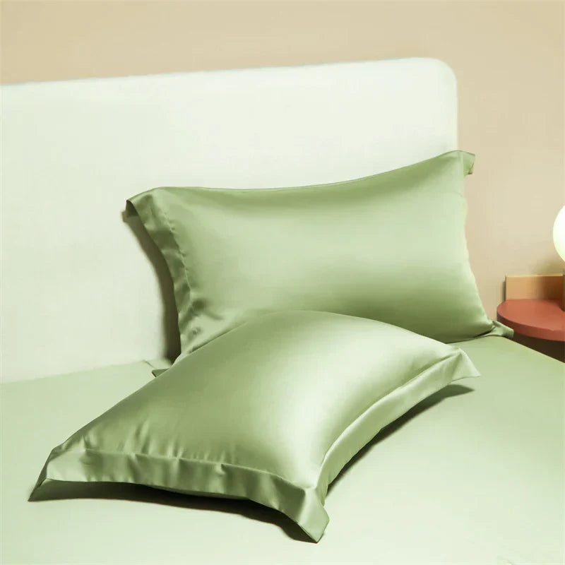 Decorbites™-Ägyptische-Baumwoll-Kissenbezug-Set - Einfarbig Kissenbezüge
