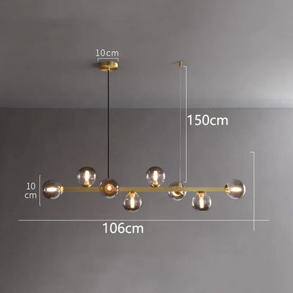 Decorbites™ LED-Pendantleuchter für modernes Wohn- und Esszimmerbeleuchtung