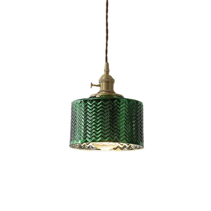 Decorbites™ Grüne Glas-LED-Hängeleuchten für Innenbeleuchtung im Zuhause, Wohnzimmer, Bar & Café