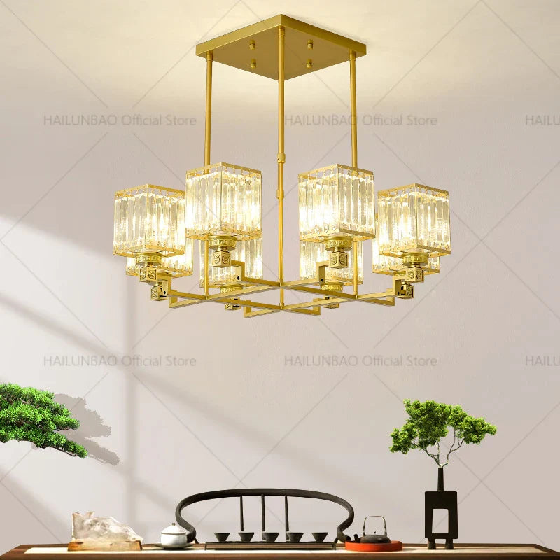Decorbites™ Kristall-Leuchter: Modern, luxuriös und stilvoll für Wohnzimmer, Schlafzimmer, Restaurant und Villa
