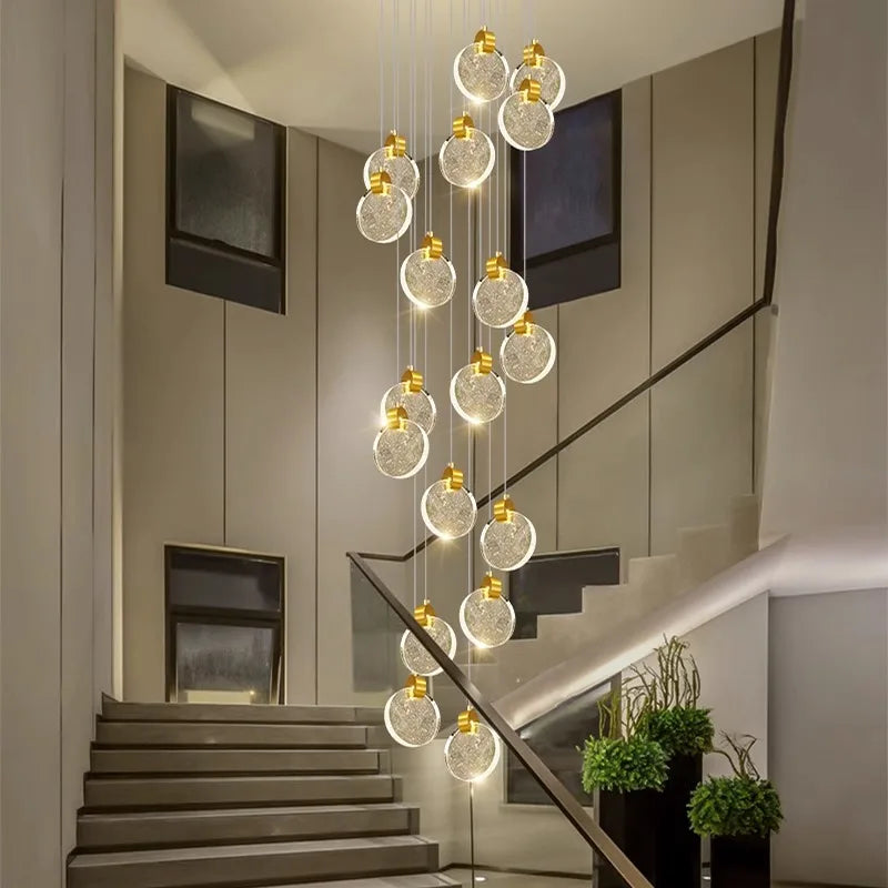 Glass Orb Pendant Light