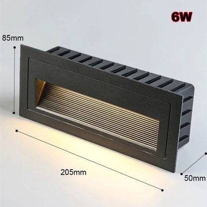 Decorbites™ LED eingelassene Wandlampe für Außentreppen & Stufen, IP65 wasserdicht