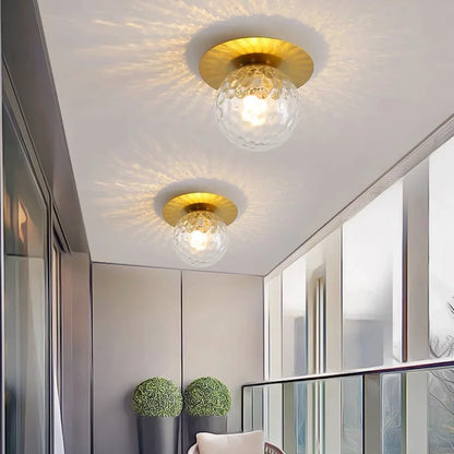 DecorBites™ Diamond Crystal Ceiling Lights: Modern & Elegant Lighting Fixture for Home Decor