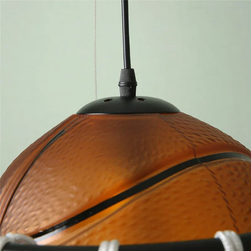 Decorbites™ Basketball-Aufhängerleuchten: Moderne LED-Hängeleuchten für Restaurant, Küche, Wohnzimmer und Kinderzimmer