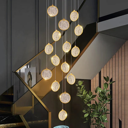 Decorbites™ Zweistöckige LED-Ring-Leuchter - Modernes nordisches Stil Wohnzimmerbeleuchtung