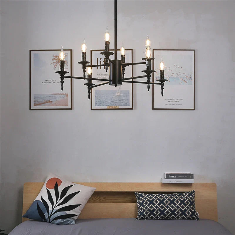 Decorbites™ Eisenkunst-LED-Hängeleuchter Moderne Wohnzimmer-Küchen-Hängeleuchte