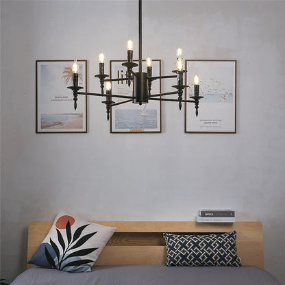 Decorbites™ Eisenkunst-LED-Hängeleuchter Moderne Wohnzimmer-Küchen-Hängeleuchte