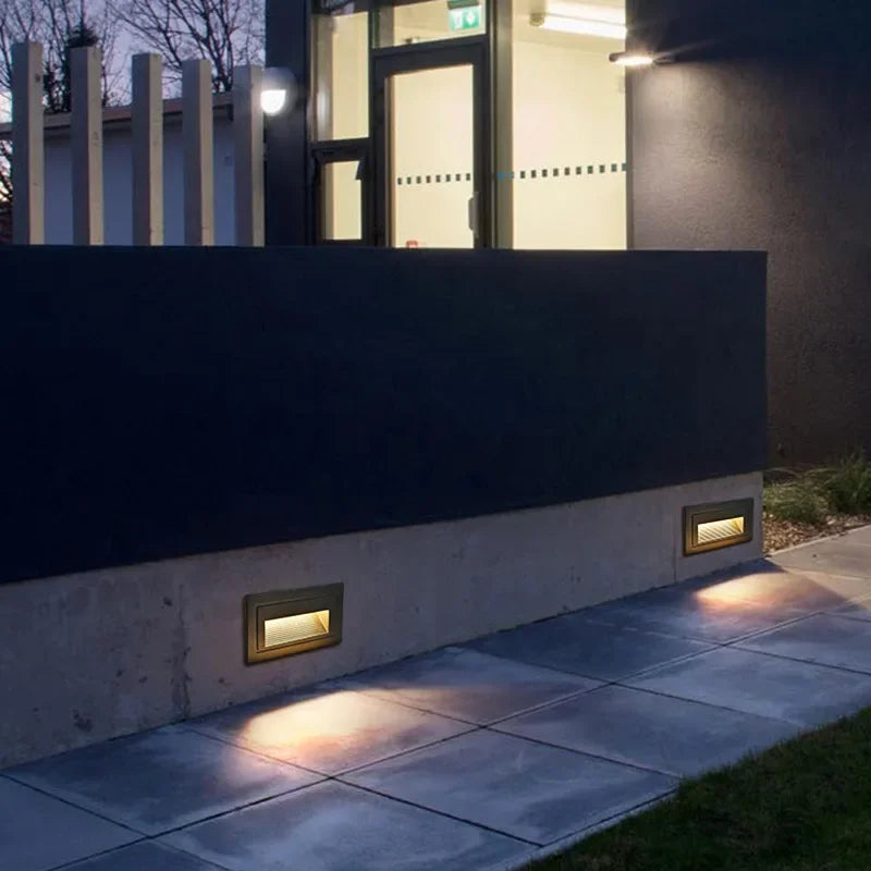 Decorbites™ LED eingelassene Wandlampe für Außentreppen & Stufen, IP65 wasserdicht