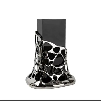 Decorbites™ Geometrische Acrylglas-Vase Tropfen Blütenarrangement Terrarien-Topf