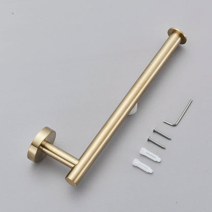 DecorBites™ Bathroom Hardware Set Shelf Paper Holder Hook Towel Rack Ring Bath Accessories