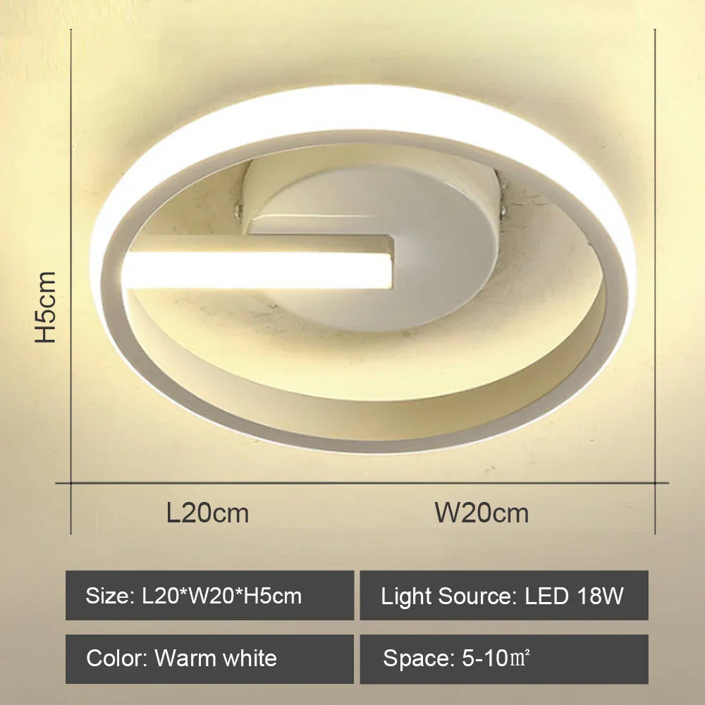 Decorbites™ LED-Deckenleuchte für modernes Wohnzimmer- und Schlafzimmerbeleuchtung