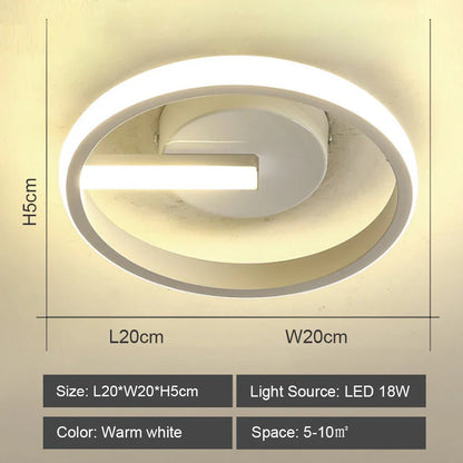 Decorbites™ LED-Deckenleuchte für modernes Wohnzimmer- und Schlafzimmerbeleuchtung
