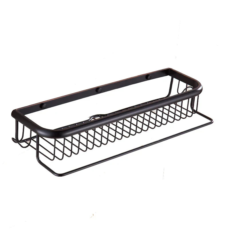 Gold Brass Towel Shelf