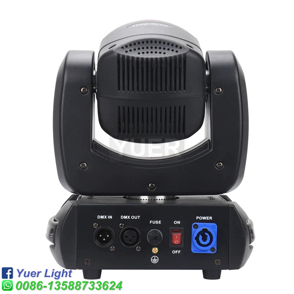 Decorbites™ LED 100W Spot Moving Head Light mit Prisma für DJ-Bühne und Party