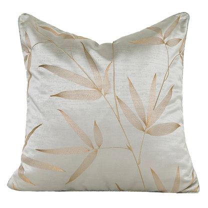 Decorbites™ Gold Quatrefoil Geometrisches Jacquard-Kissenbezug – Luxuriöse Wohnraumausstattung