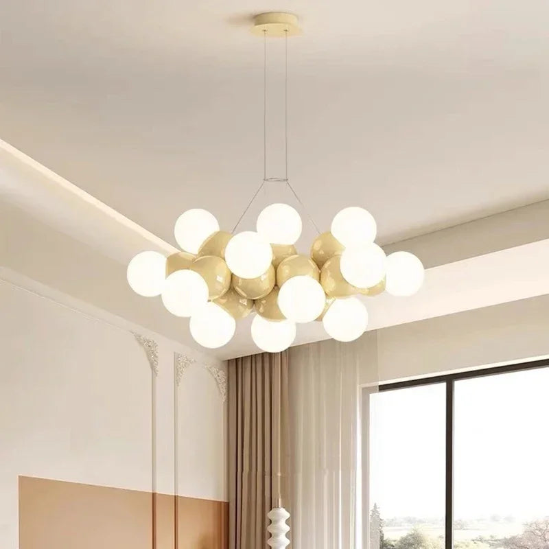 Decorbites™ Elegante Kronleuchter Deckenpendellampe für Esszimmer, Salon und Innenbeleuchtung