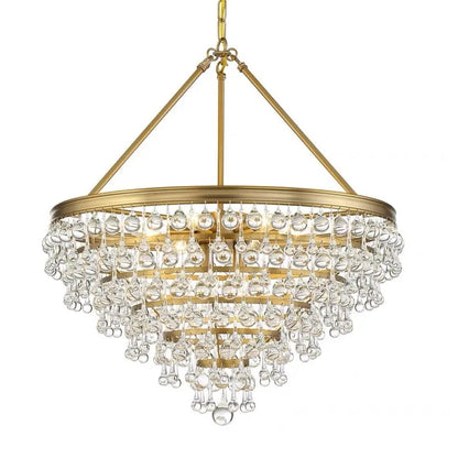 Decorbites™ Kristallperlen-Deckenanhängerleuchten - Retro Luxus Gold Heimdekoration Beleuchtung