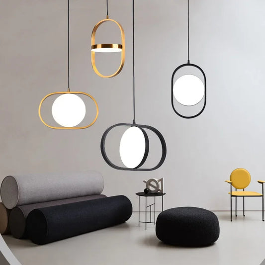 Decorbites™ Goldene Anhängerleuchten für Schlafzimmer Küchen- und Esszimmerdekoration