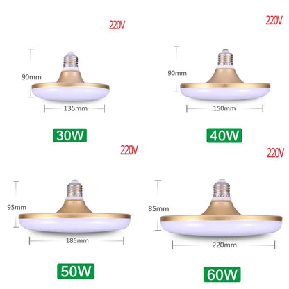 Decorbites™ LED-UFO-Deckenleuchte E27-Birnen Superhelles Innenbeleuchtung für Wohnzimmer