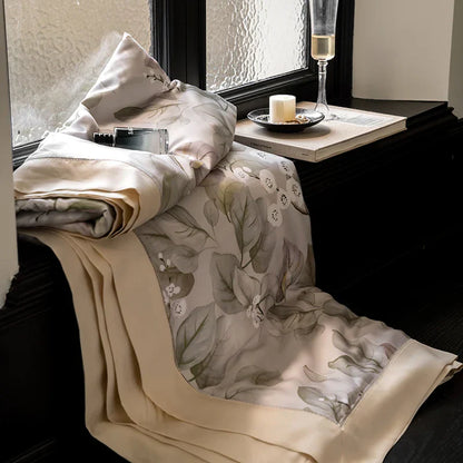 Decorbites™ Eukalyptusfasern-Blüten-Sommerbettwäsche-Set: Seidiger, kühler Komfort für nächtliche Wonne