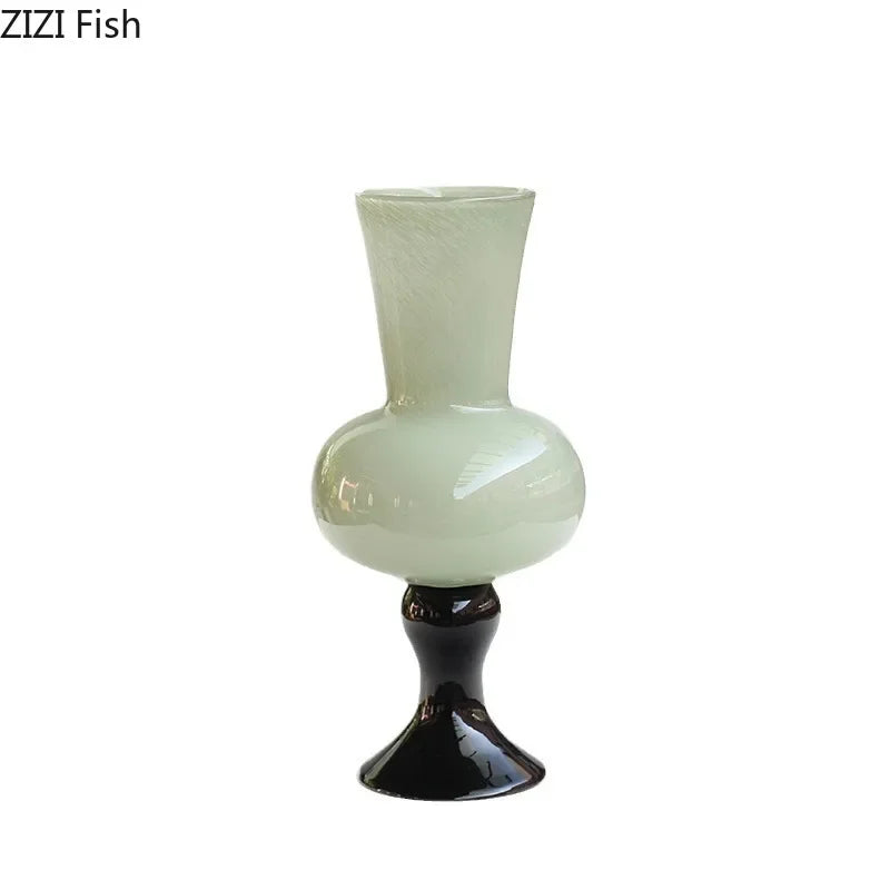 Glass Goblet Desk Vase