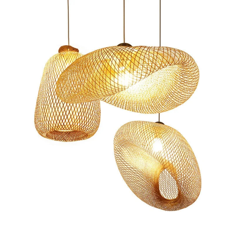 Decorbites™ Bambus-Leuchter: Handgefertigte LED-Hängeleuchte für Wohn- und Esszimmer.withOpacity