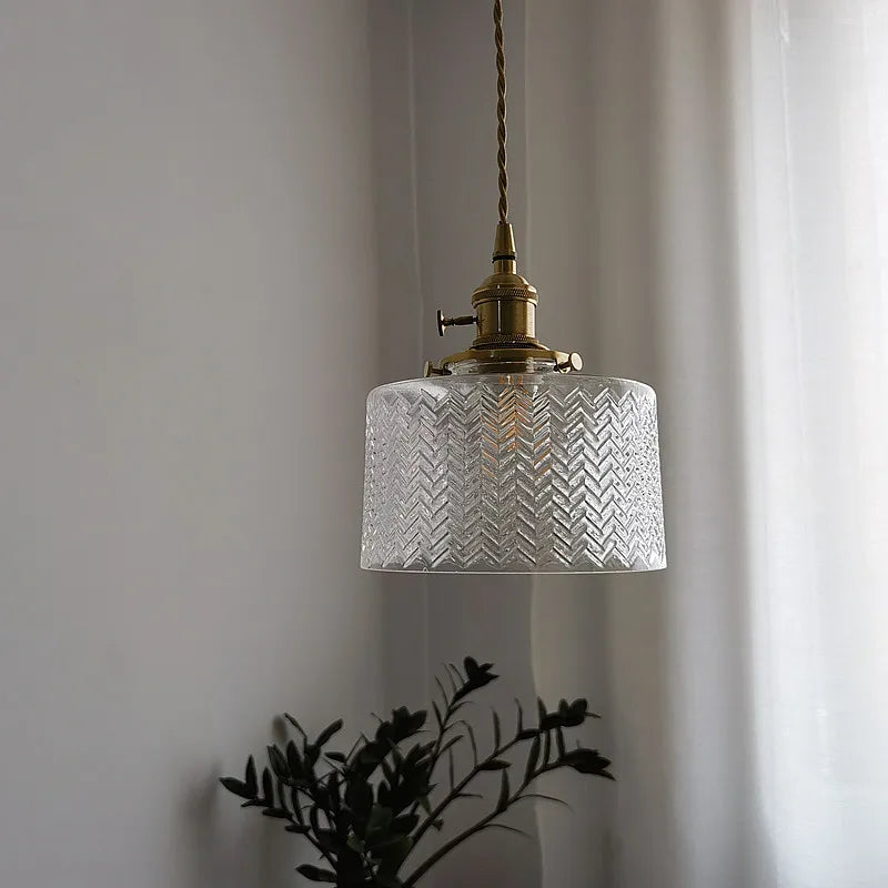 Decorbites™ Grünes Glasanhängerleuchte Kronleuchter – Nordische LED-Hängeleuchte für die Heimdekoration
