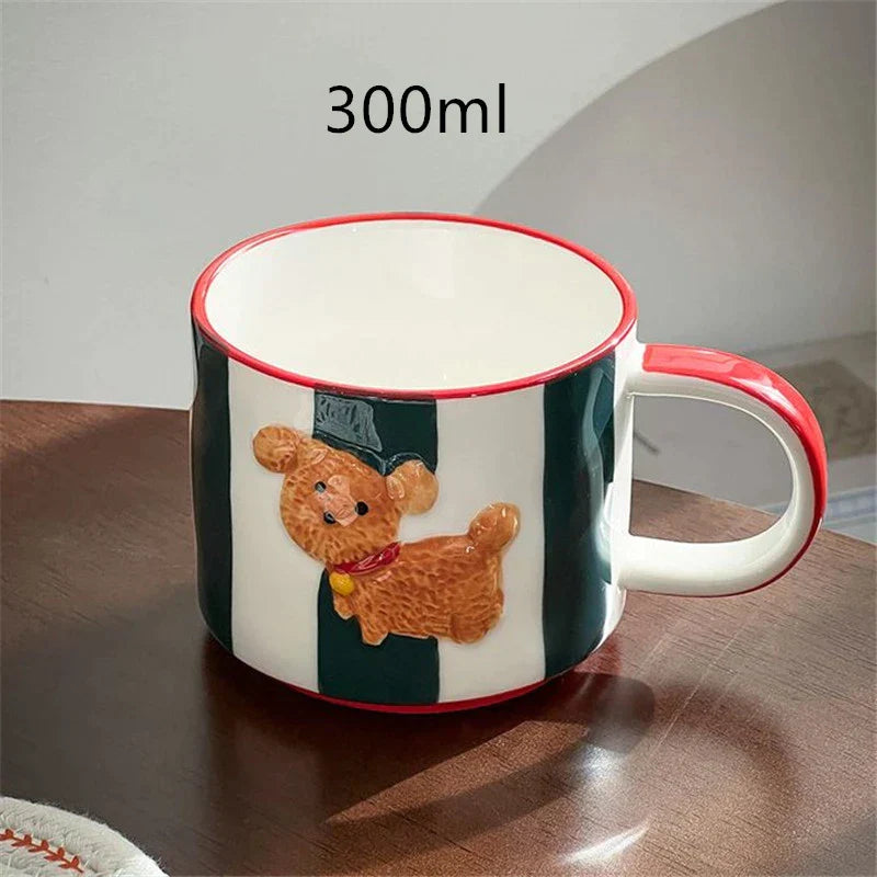 Ceramic Kawaii Drinkware Set