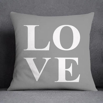 DecorBites™ Geometric Floral Print Lumbar Pillow Case 45X45cm Sofa Cushion Cover