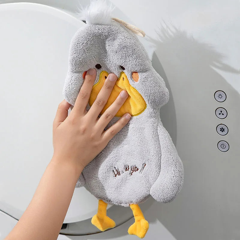 Decorbites™ Enten-Terry-Handtuch: Superabsorbierendes Reinigungstuch für Küche & Bad