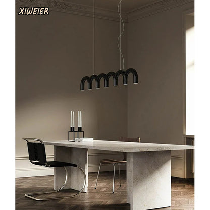 DecorBites™ Cream Style Nordic Chandelier for Living Room, Coffee Shop, and Bar