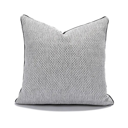 Decorbites™ Geometrisches Elefanten-Chenille-Kissenbezug, Weiches Franzen-Kissenbezug, Heimdekoration