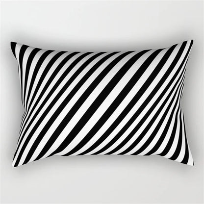 Decorbites™ Geometrisches Wellenlinien-Taljen-Kissenbezug-Set