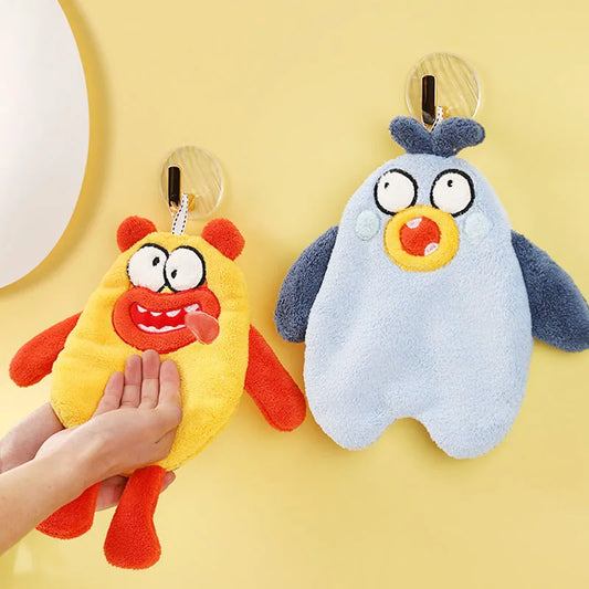 Decorbites™ Küchenhandtuch: Weiches & saugfähiges Korallen-Samt-Reinigungstuch, kreatives Neujahrsgeschenk