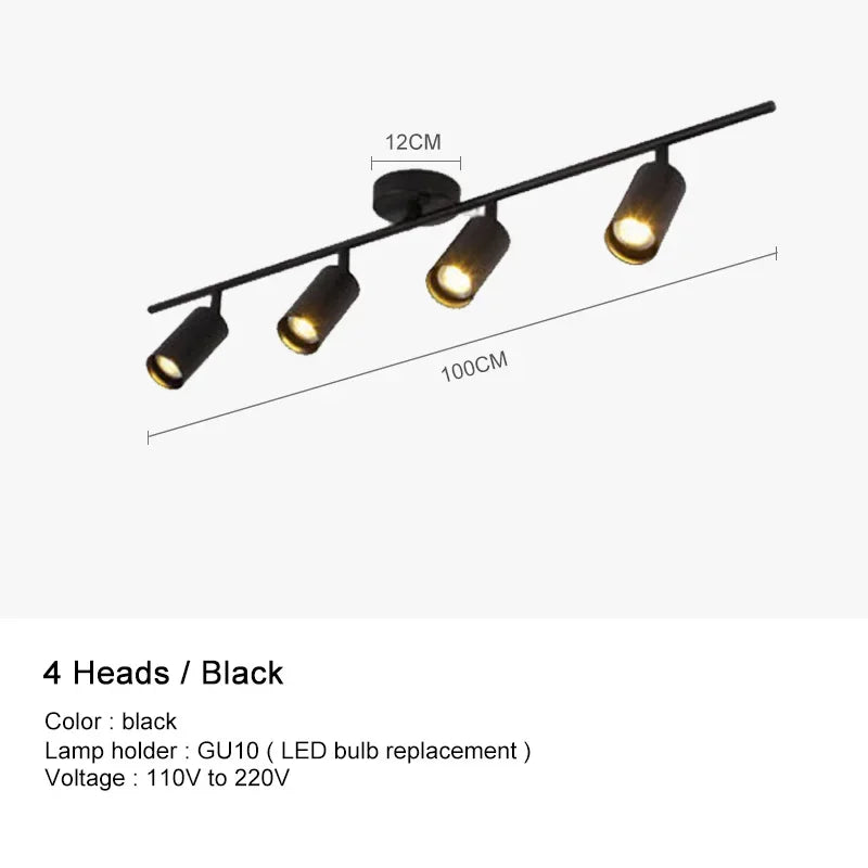 DecorBites™ LED Ceiling Chandelier Light adjustable for Home Decoration
